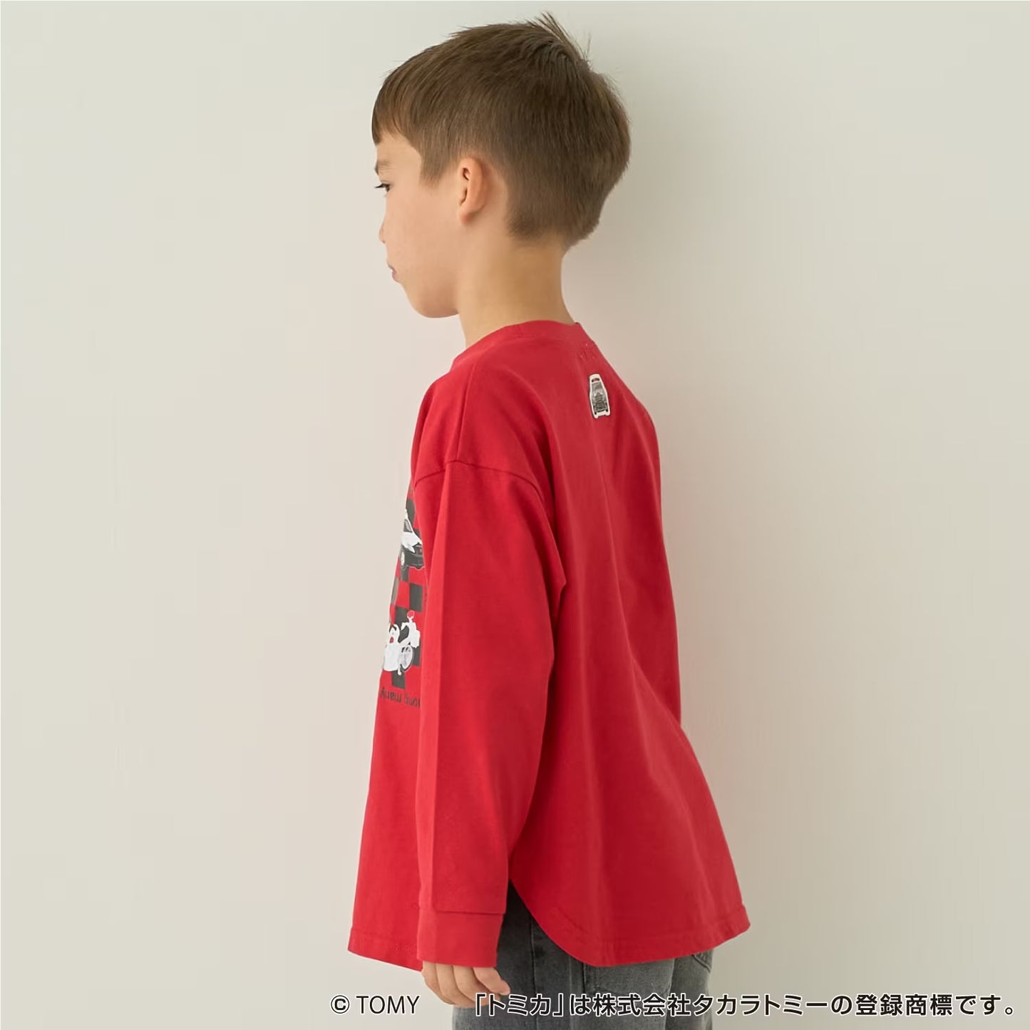日本童裝 b・R# x Tomica 印花上衣 90-130cm 男童款 秋季 TOPS