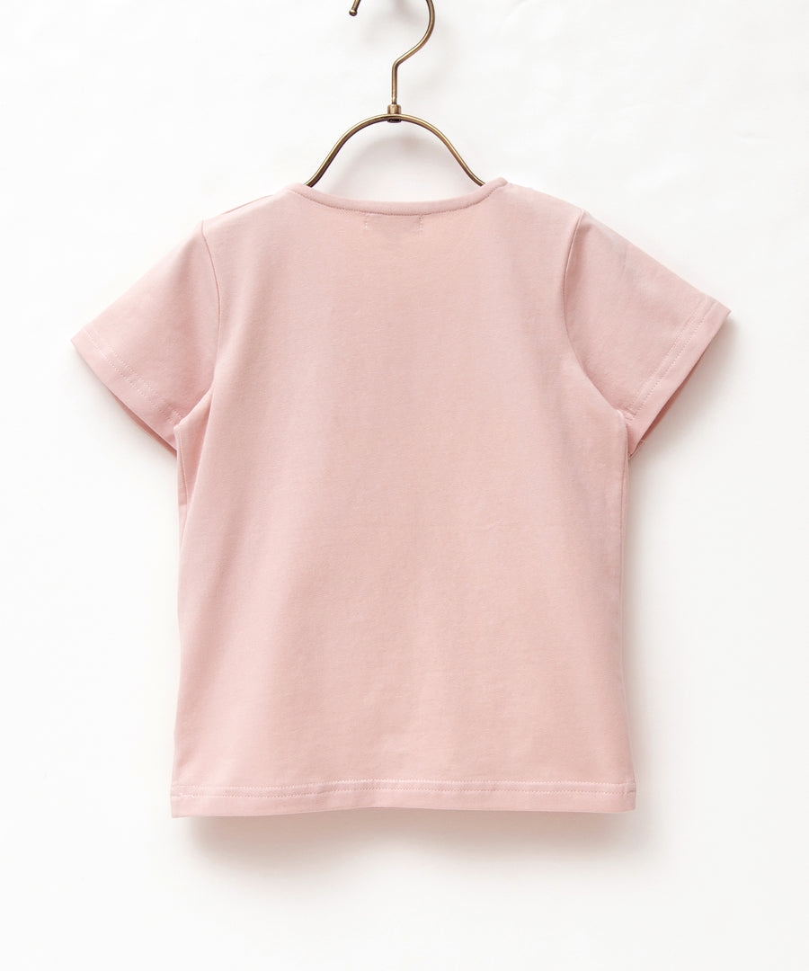 Japanese children's clothing panpantutu lace collar short-sleeved top 90-140cm girls summer TOPS 