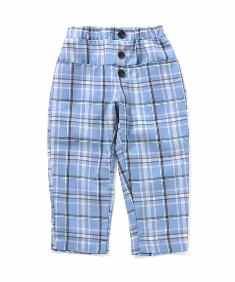 日本童裝 apres les cours 格仔長褲 80-130cm 男童款 冬季 Pants 聖誕紅/新年紅