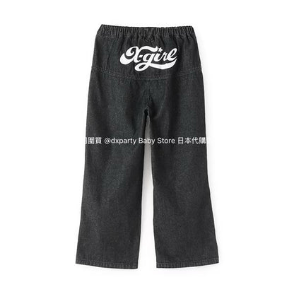 日本童裝 X-girl Stages 破洞牛仔褲 110-140cm 女童款 夏季 PANTS