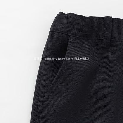 Japanese children's clothing pe#main three-piece suit 110-130cm boys' summer TOPS PANTS OUTERWEAR interview/banquet/performance 