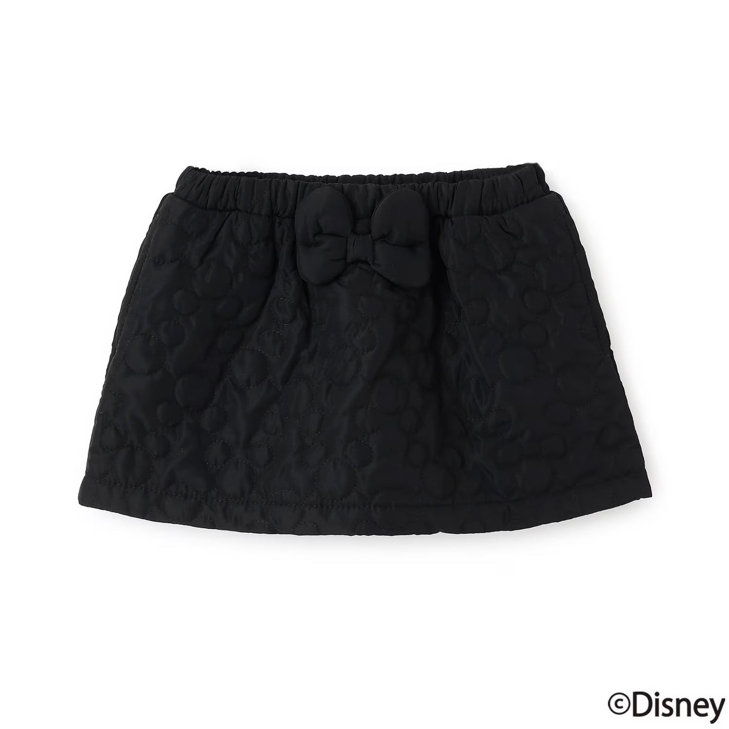 日本童裝 pe#main x Disney 絎縫短裙 80-130cm 女童款 秋季 SKIRTS 聖誕紅/新年紅