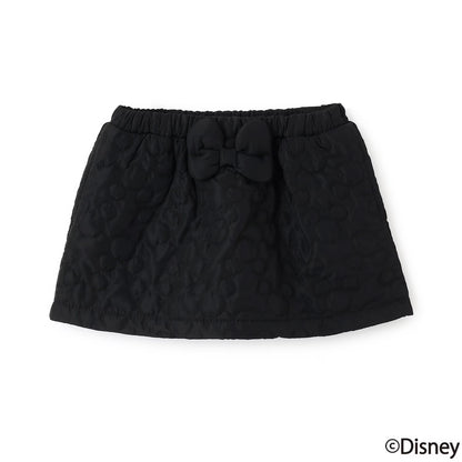 日本童裝 pe#main x Disney 絎縫短裙 80-130cm 女童款 秋季 SKIRTS 聖誕紅/新年紅