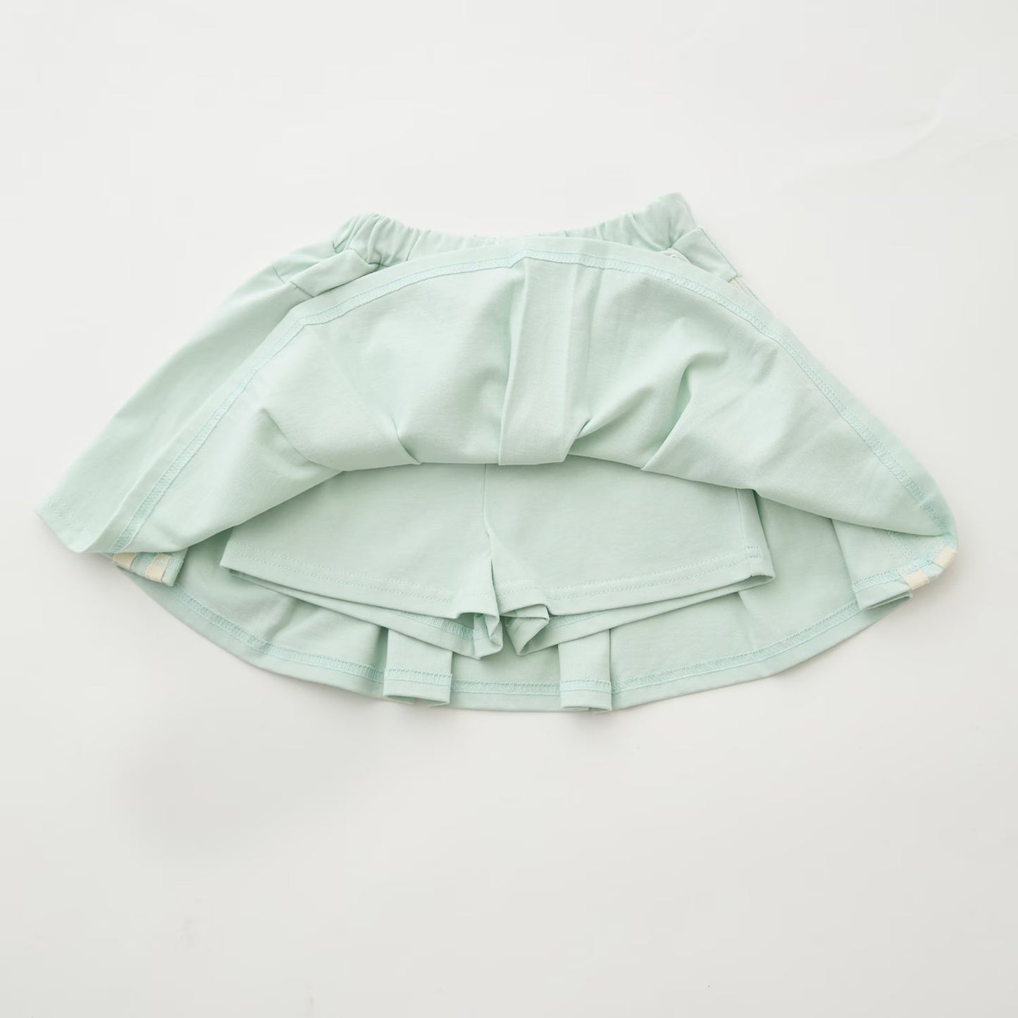 日本童裝 pe#main x 【MLB】上衣短裙兩件套裝 80-130cm 女童款 夏季 TOPS SKIRTS