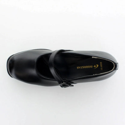 Moonstar Bangaku Shoes (Made in Japan/Wide Foot 3E) Direct from Japan - Healthy, Functional Leather Shoes for Children (21-27cm) - Girls' Shoes