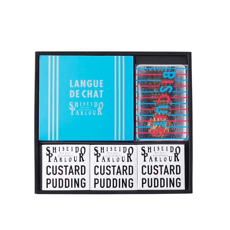 日本直送東京 銀座 資生堂 曲奇布丁禮盒  聖誕快樂特輯 新年行運發財特輯 Christmas Happy New Year 馬年 限定手信