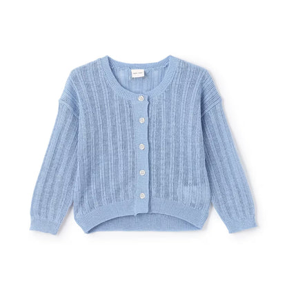 日本童裝 pe#main 針織薄外套 80-130cm 女童款 夏季 OUTERWEAR