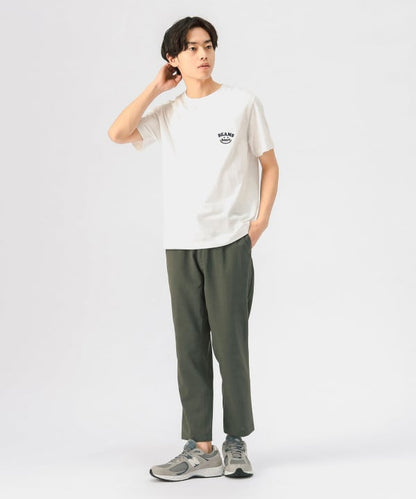 Japanese children's clothing BEAMS HEART parent-child short-sleeved tops S-XL adult summer TOPS 