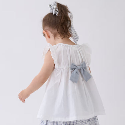 日本童裝 pe#main 士多啤梨刺繡上衣 80-130cm 女童款 夏季 TOPS