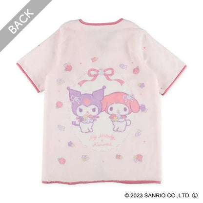 In stock - Japanese Nishimatsuya Kuromi Melody 50×70cm sleeping bag for ages 1-8