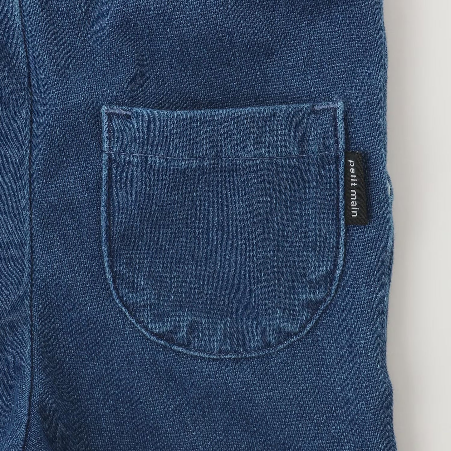 日本童裝 pe#main 防污系列 七分長蝴蝶結短褲 80-130cm 女童款 夏季 PANTS