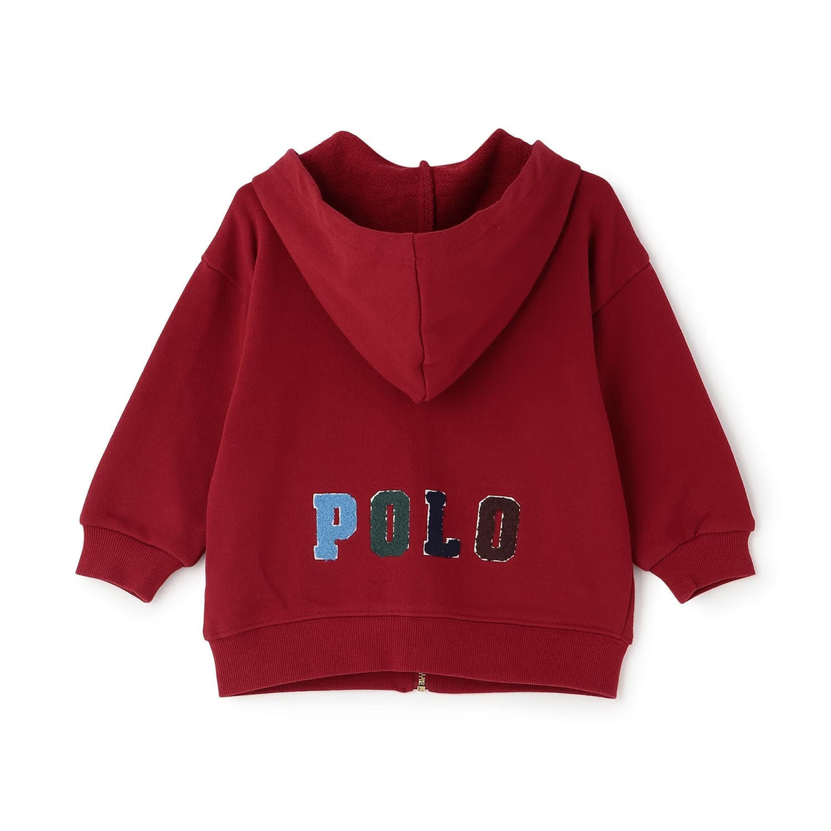 日本童裝 pe#main x【POLO BCS】衛衣外套 80-130cm 男童款/女童款 秋季 OUTERWEAR 聖誕紅/新年紅