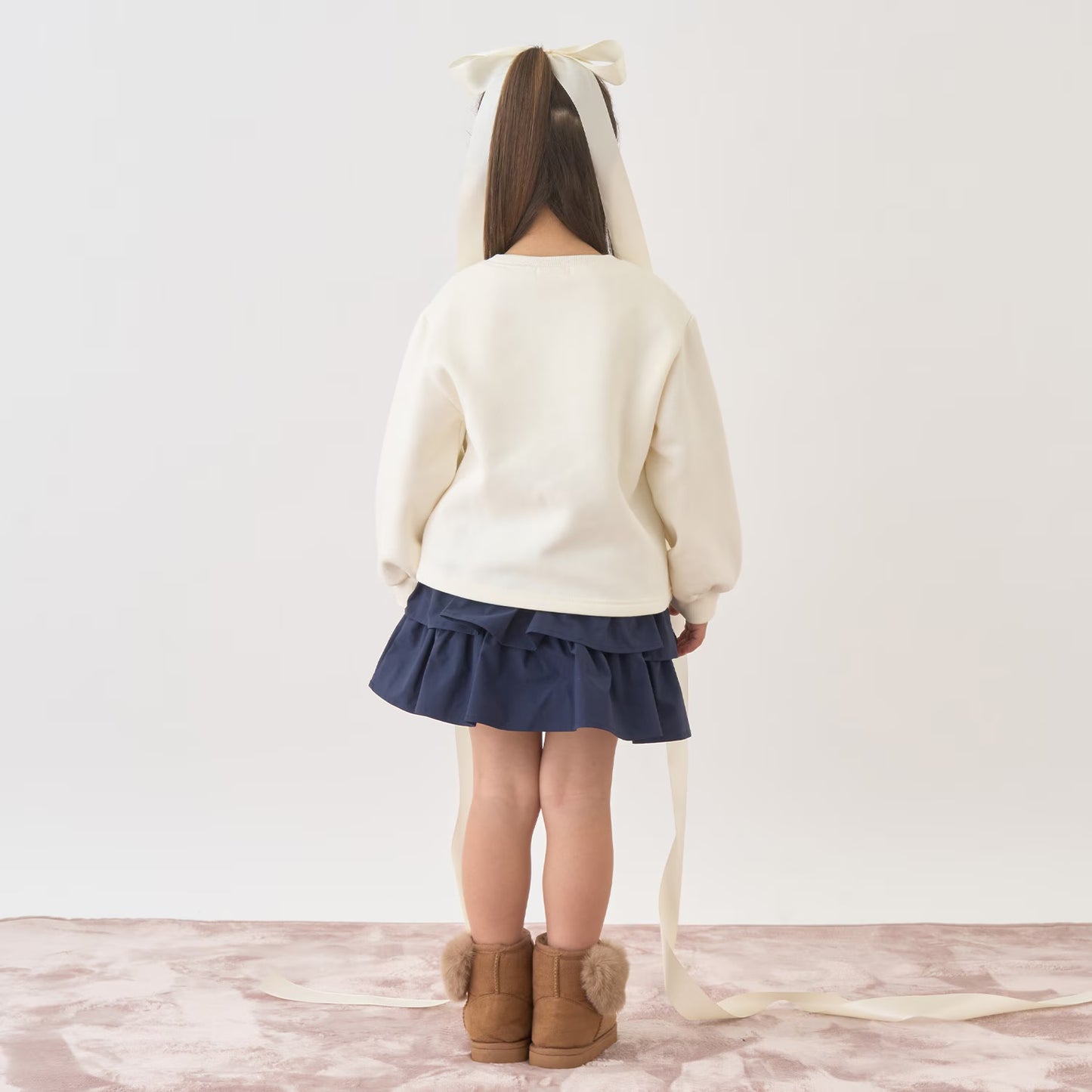 日本童裝 Ly# mine 抓毛蛋糕印花衛衣 100-150cm 女童款 冬季 TOPS