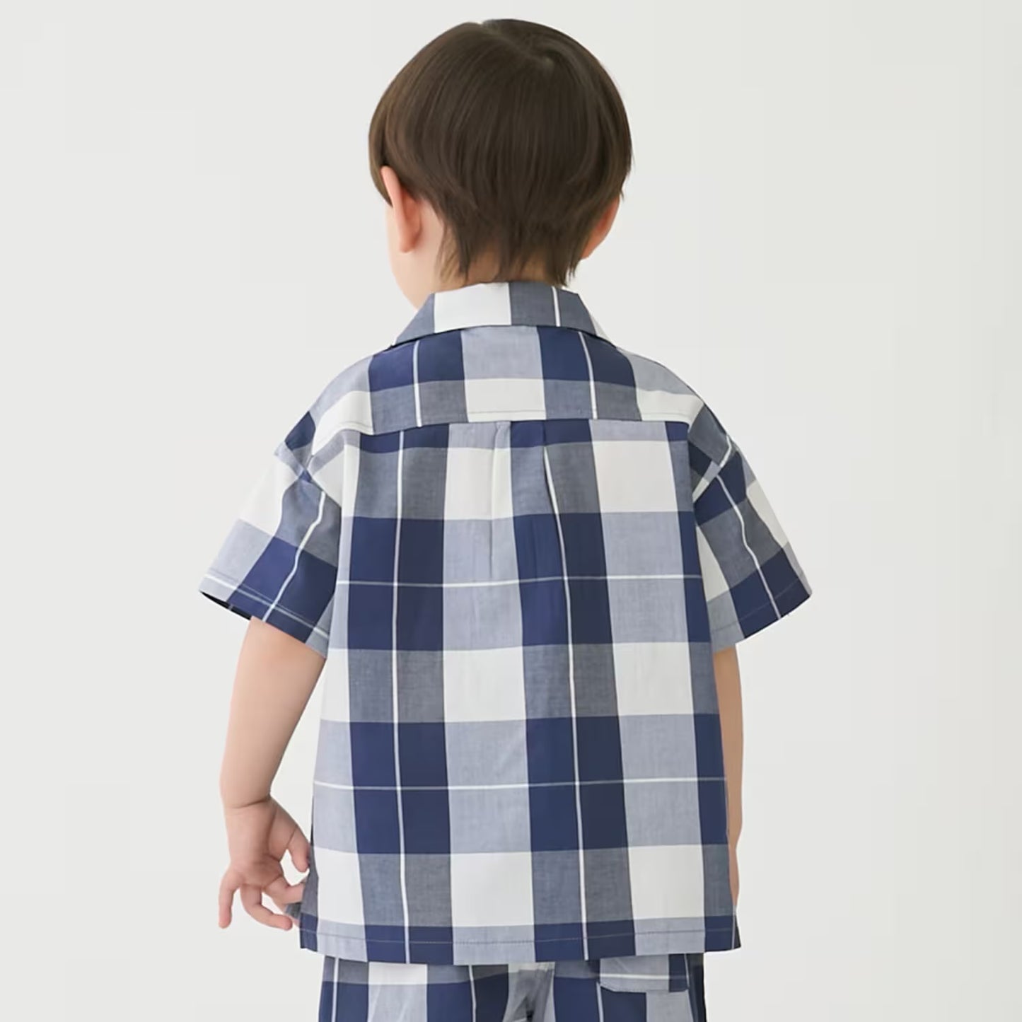 日本童裝 pe#main 各種圖案短袖襯衫 80-130cm 男童款 夏季 TOPS