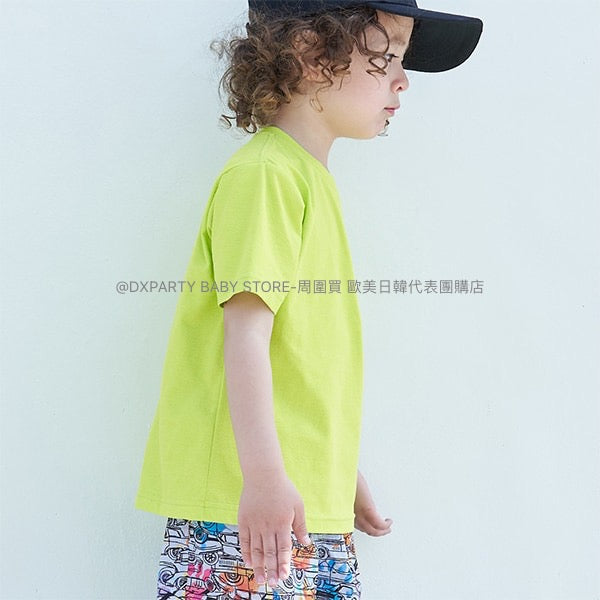 日本童裝 mini#ML 吸水速乾 拉鍊口袋上衣 100-140cm 男童款 夏季 TOPS