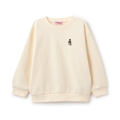 Japanese children's clothing mini #ML sports embroidery pattern sweatshirt 90-140cm boys/girls spring and summer TOPS 