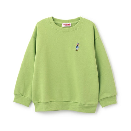 Japanese children's clothing mini #ML sports embroidery pattern sweatshirt 90-140cm boys/girls spring and summer TOPS 