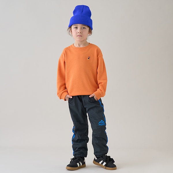 Japanese children's clothing mini #ML sports embroidery pattern sweatshirt 90-140cm boys/girls spring and summer TOPS 