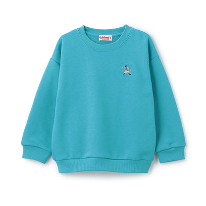 Japanese children's clothing mini #ML sports embroidery pattern sweatshirt 90-140cm boys/girls spring and summer TOPS 