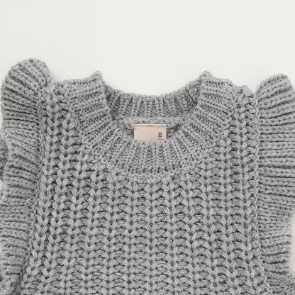 日本童裝 pe#main 針織背心連身裙套裝 80-130cm 女童款 冬季 TOPS DRESSES