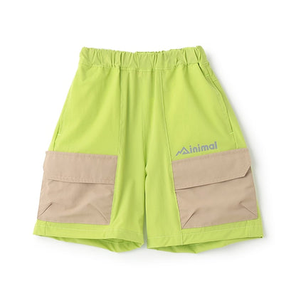 Japanese children's clothing mini#ML mountain series work pocket sports shorts 90-140cm boys' summer PANTS 