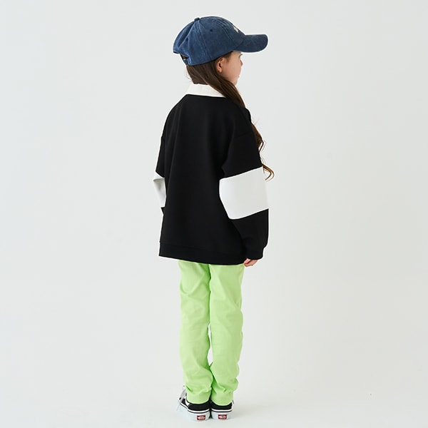 Japanese children's clothing mini#ML waterproof series stretch trousers 90-140cm boys/girls spring and summer PANTS 