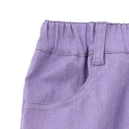 Japanese children's clothing mini#ML waterproof series stretch trousers 90-140cm boys/girls spring and summer PANTS 