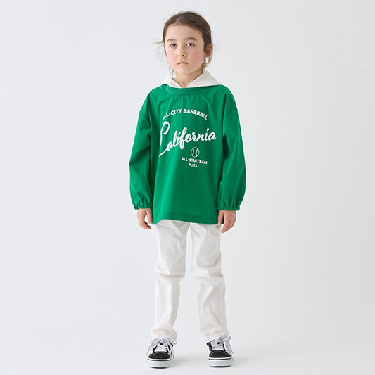 Japanese children's clothing mini#ML waterproof series stretch trousers 90-140cm boys/girls spring and summer PANTS 
