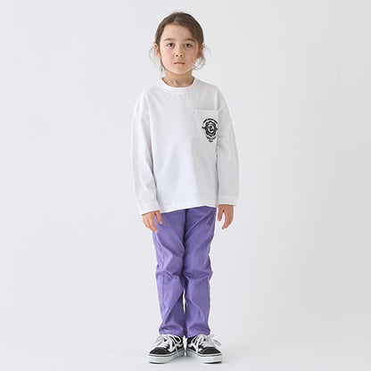 Japanese children's clothing mini#ML waterproof series stretch trousers 90-140cm boys/girls spring and summer PANTS 