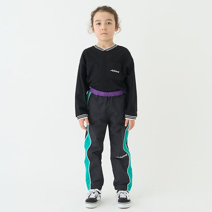 Japanese children's clothing mini#ML waterproof series sports pants 100-140cm boys'/girls' spring and summer PANTS 
