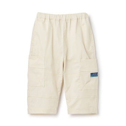 Japanese children's clothing mini#ML side pocket twill cropped pants 90-140cm boys' spring and summer PANTS 
