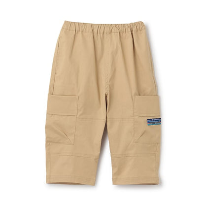 Japanese children's clothing mini#ML side pocket twill cropped pants 90-140cm boys' spring and summer PANTS 