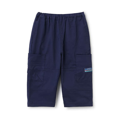 Japanese children's clothing mini#ML side pocket twill cropped pants 90-140cm boys' spring and summer PANTS 