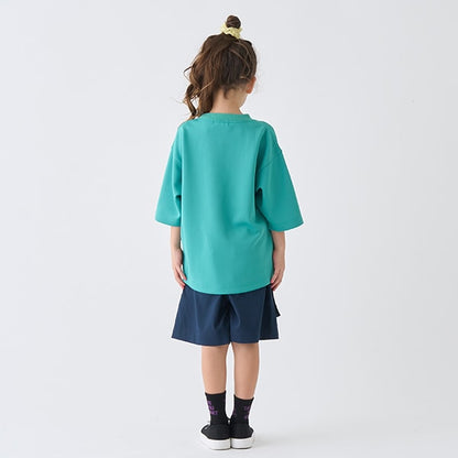 Japanese children's clothing mini#ML mountain series pocket shorts 90-140cm boys/girls summer PANTS 