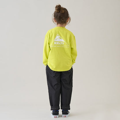 Japanese children's clothing mini#ML x KELTY colorblock work pants 100-140cm boys/girls spring and summer PANTS 