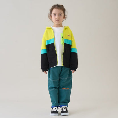 Japanese children's clothing mini#ML x KELTY colorblock work pants 100-140cm boys/girls spring and summer PANTS 