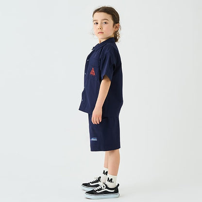 Japanese children's clothing mini#ML four-way elastic sports shorts 90-140cm boys' summer PANTS 