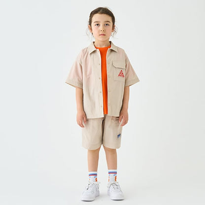 Japanese children's clothing mini#ML four-way elastic sports shorts 90-140cm boys' summer PANTS 