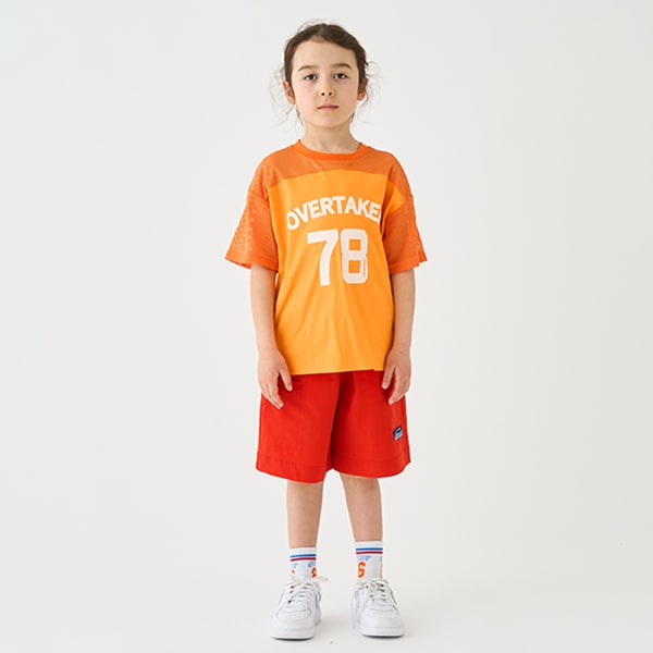 Japanese children's clothing mini#ML four-way elastic sports shorts 90-140cm boys' summer PANTS 