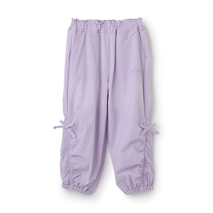 Japanese children's clothing mini#ML waterproof series drawstring sports pants 100-140cm girls spring and summer PANTS 