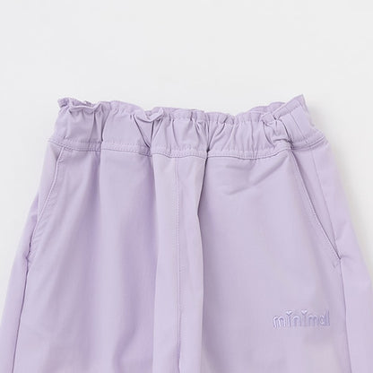 Japanese children's clothing mini#ML waterproof series drawstring sports pants 100-140cm girls spring and summer PANTS 