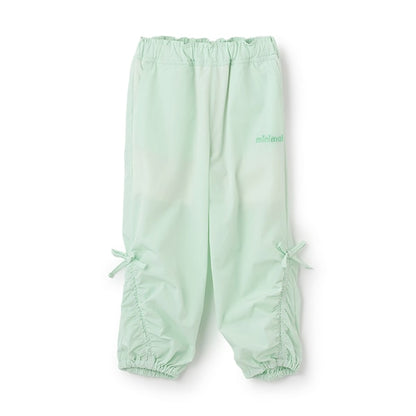 Japanese children's clothing mini#ML waterproof series drawstring sports pants 100-140cm girls spring and summer PANTS 
