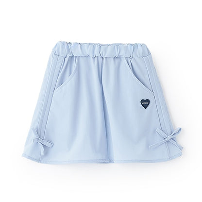 Japanese children's clothing mini#ML waterproof series bow skirt 100-140cm girls spring and summer SKIRTS 