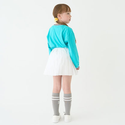 Japanese children's clothing mini#ML mountain style pleated skirt 100-140cm girls spring and summer SKIRTS 