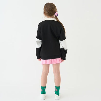 Japanese children's clothing mini#ML mountain style pleated skirt 100-140cm girls spring and summer SKIRTS 
