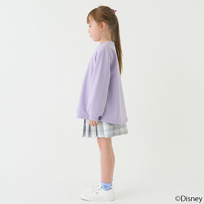 Japanese children's clothing mini#ML plaid pleated skirt pants 90-140cm girls spring and summer PANTS 