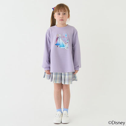 Japanese children's clothing mini#ML plaid pleated skirt pants 90-140cm girls spring and summer PANTS 