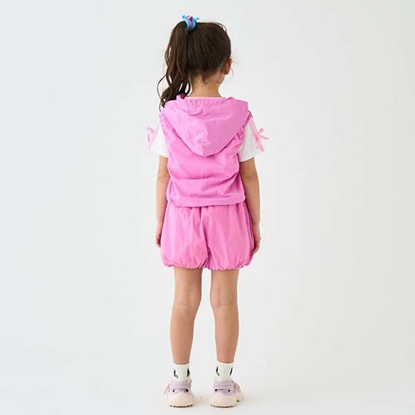 Japanese children's clothing mini#ML waterproof series bubble shorts 90-130cm girls summer PANTS 