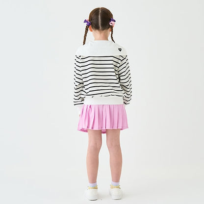 Japanese children's clothing mini#ML pleated skirt 100-140cm girls summer SKIRTS 