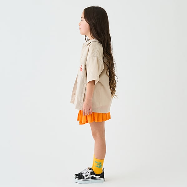日本童裝 mini#ML 百摺短裙 100-140cm 女童款 夏季 SKIRTS